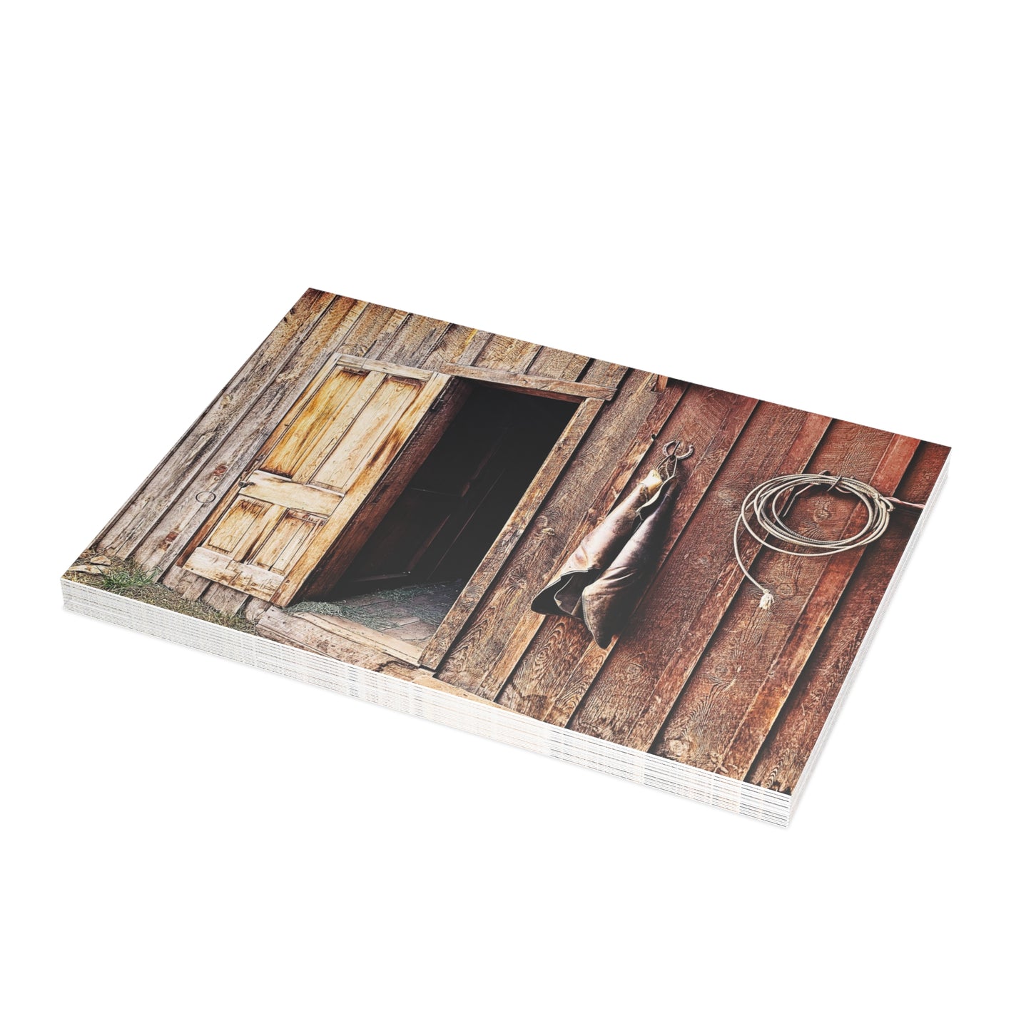 County Greeting Cards Rustic Barn Note Card Thank You Card (1, 10, 30, and 50pcs)