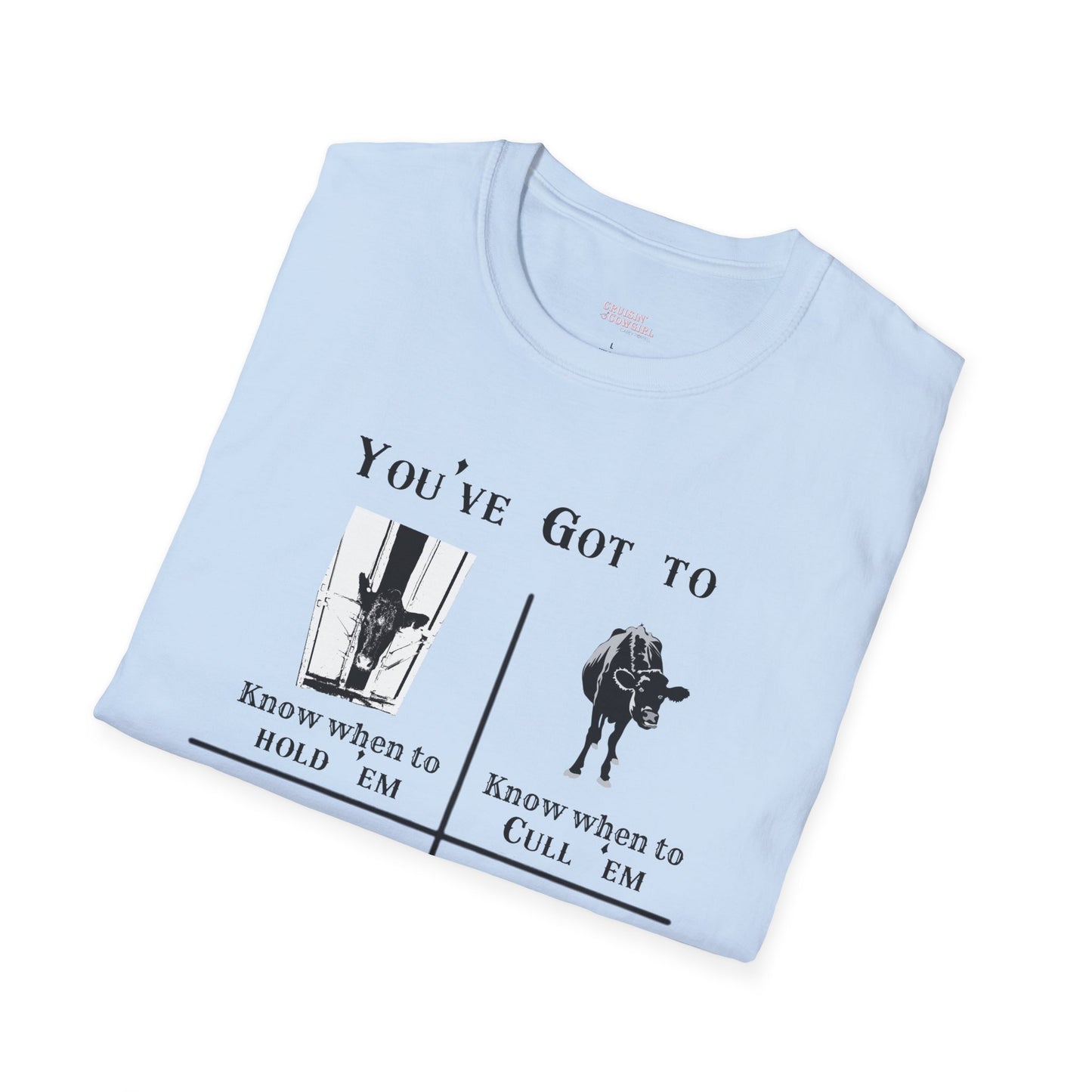 Funny Farmer Unisex T-Shirt, Humorous Cattle Farmer Tee, Funny Cow Shirt, Farm Life Shirt, Farmer Gift