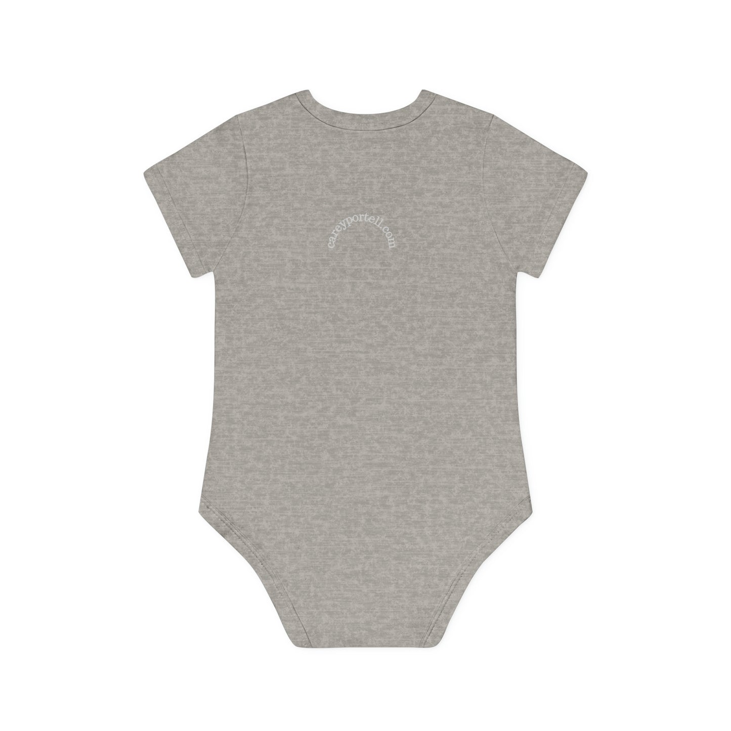 Funny Go Sit on a Cactus Baby Organic Short Sleeve Bodysuit