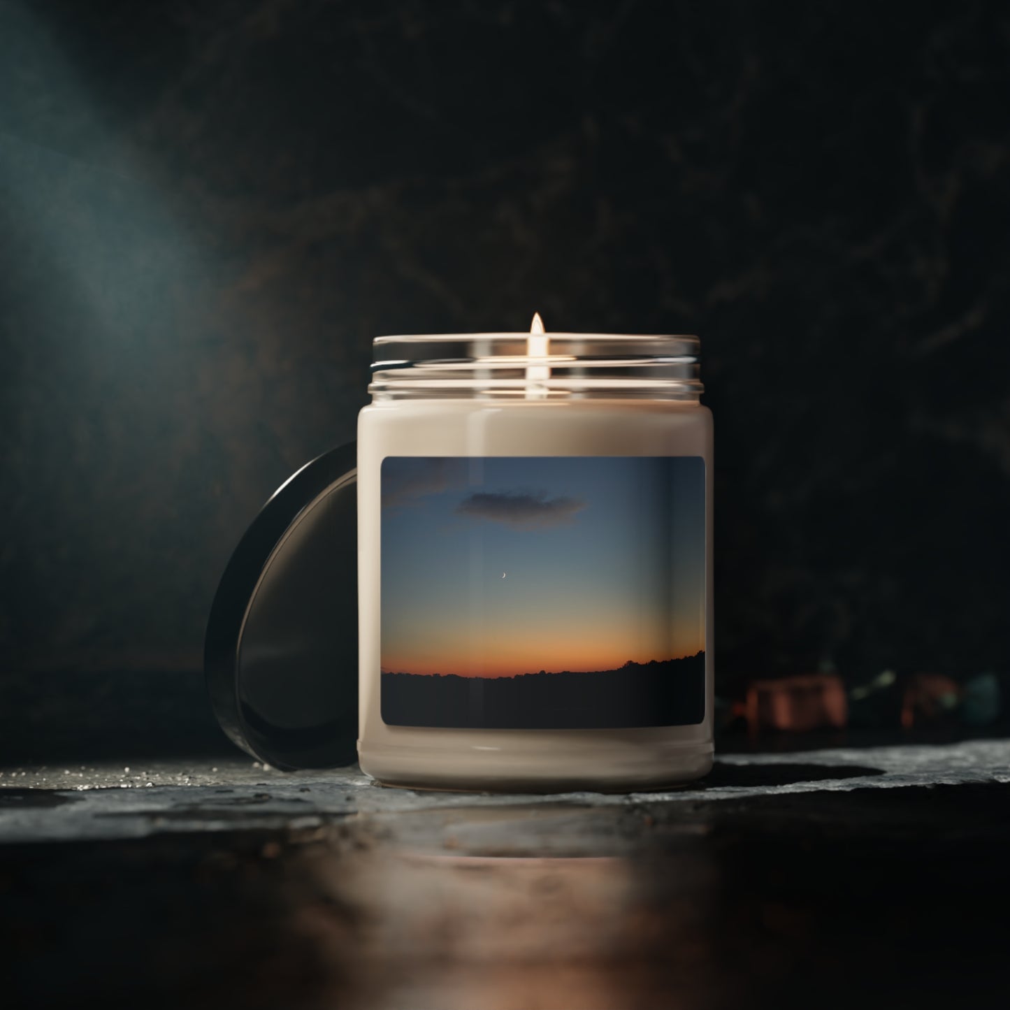 Sunset Landscape Scented Soy Candle, 9oz