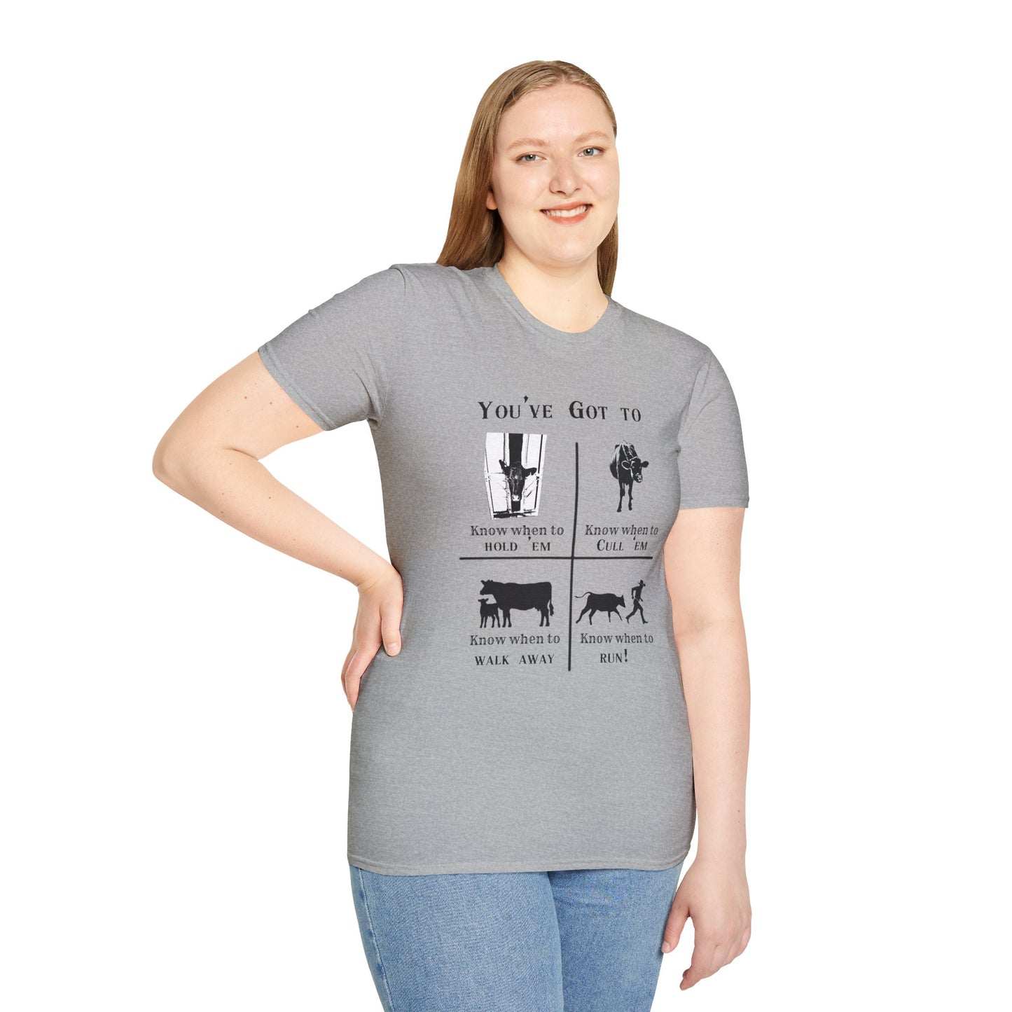 Funny Farmer Unisex T-Shirt, Humorous Cattle Farmer Tee, Funny Cow Shirt, Farm Life Shirt, Farmer Gift