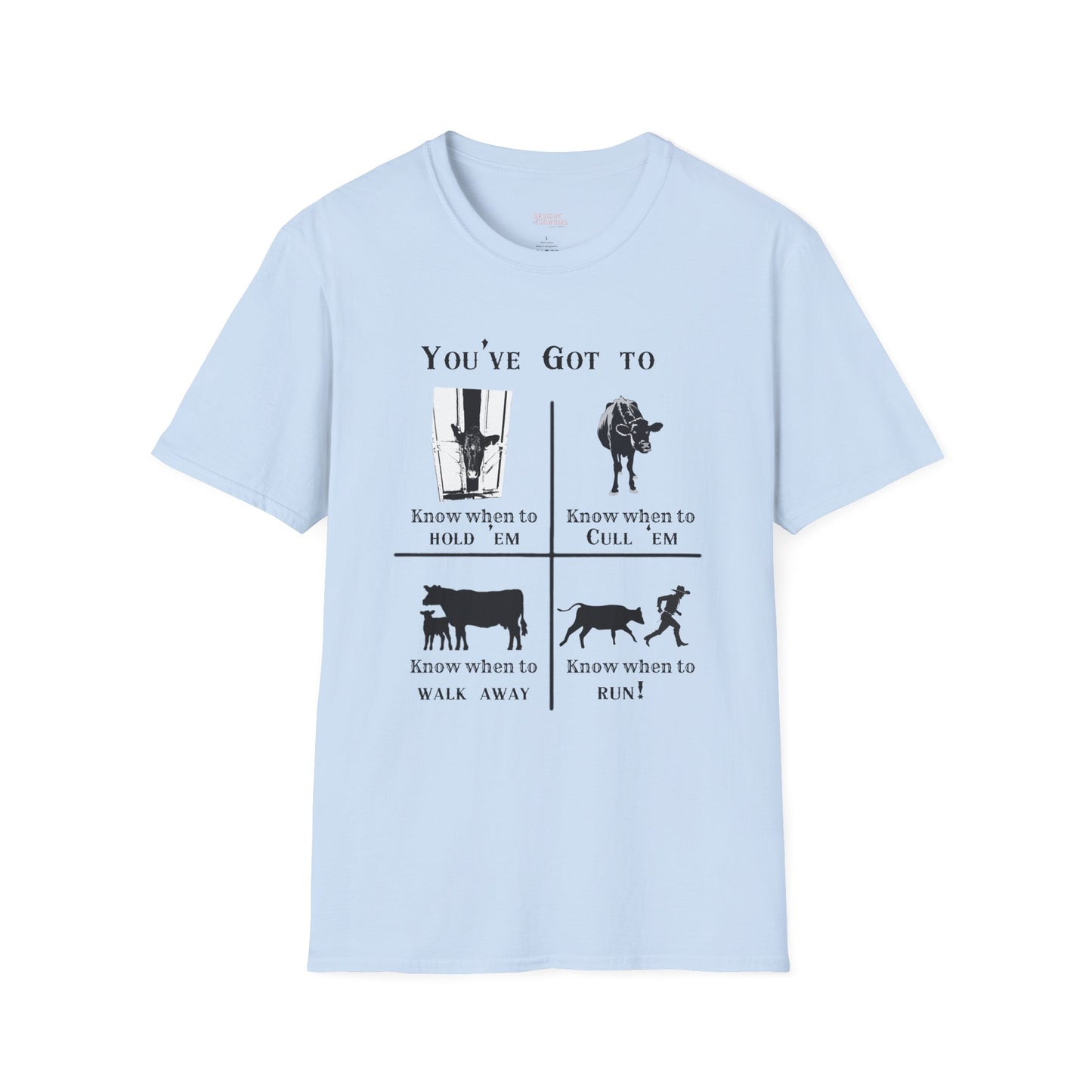 Funny Farmer Unisex T-Shirt, Humorous Cattle Farmer Tee, Funny Cow Shirt, Farm Life Shirt, Farmer Gift
