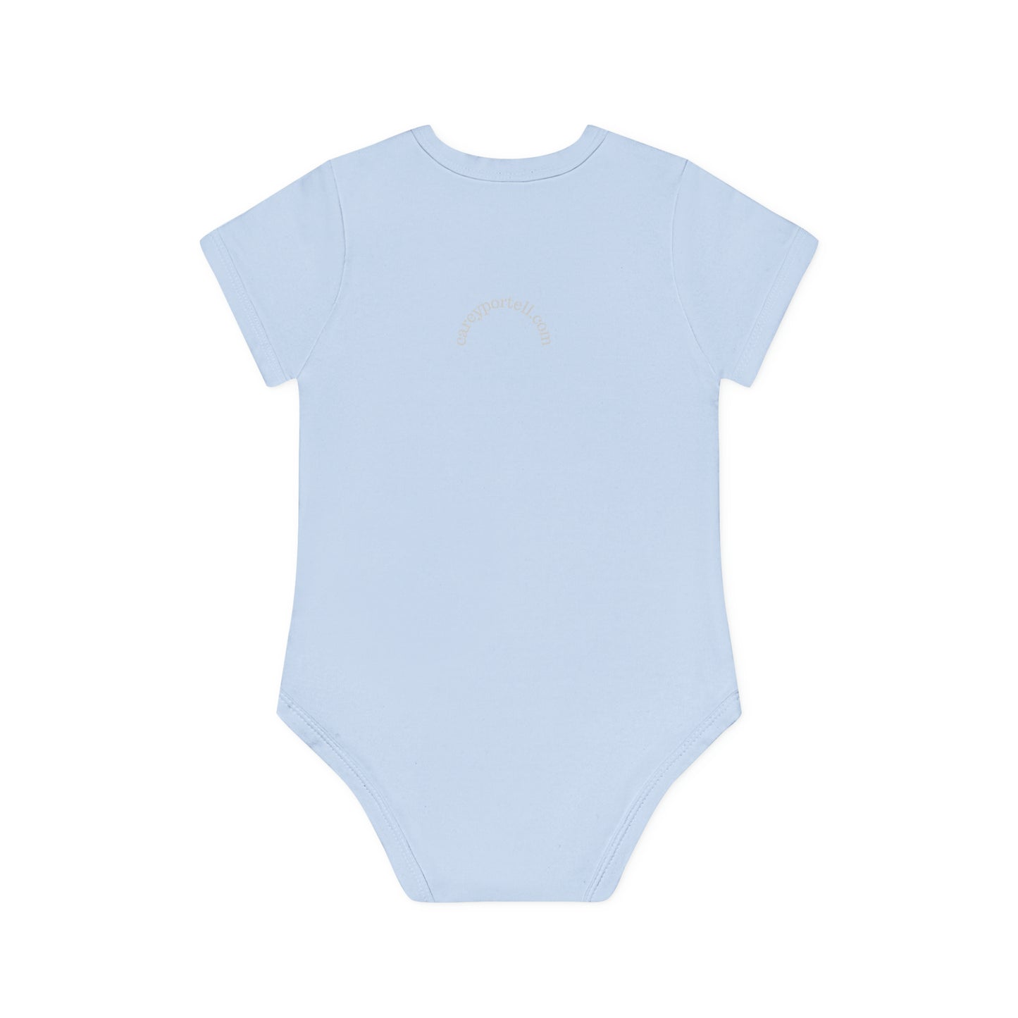 Funny Go Sit on a Cactus Baby Organic Short Sleeve Bodysuit