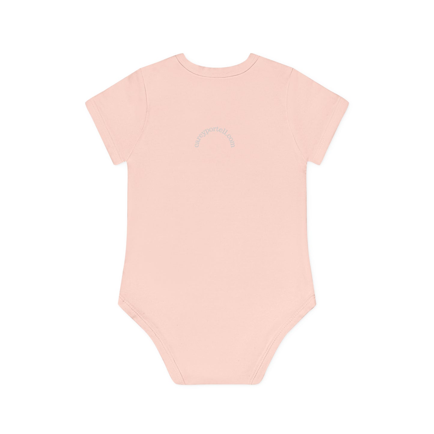 Funny Go Sit on a Cactus Baby Organic Short Sleeve Bodysuit