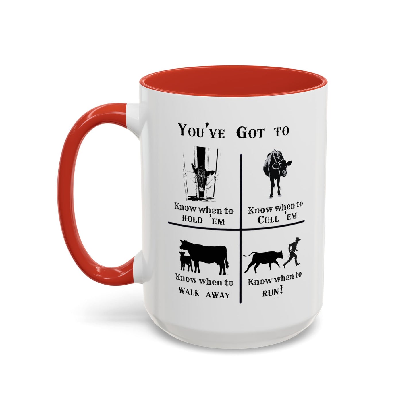 Funny Farmer Coffee Cup, Humorous Cattle Farmer Gift, Farm Life Mug, Farmer Gift, Cow Mug, Cow Lover Gift, Farmhouse Decor