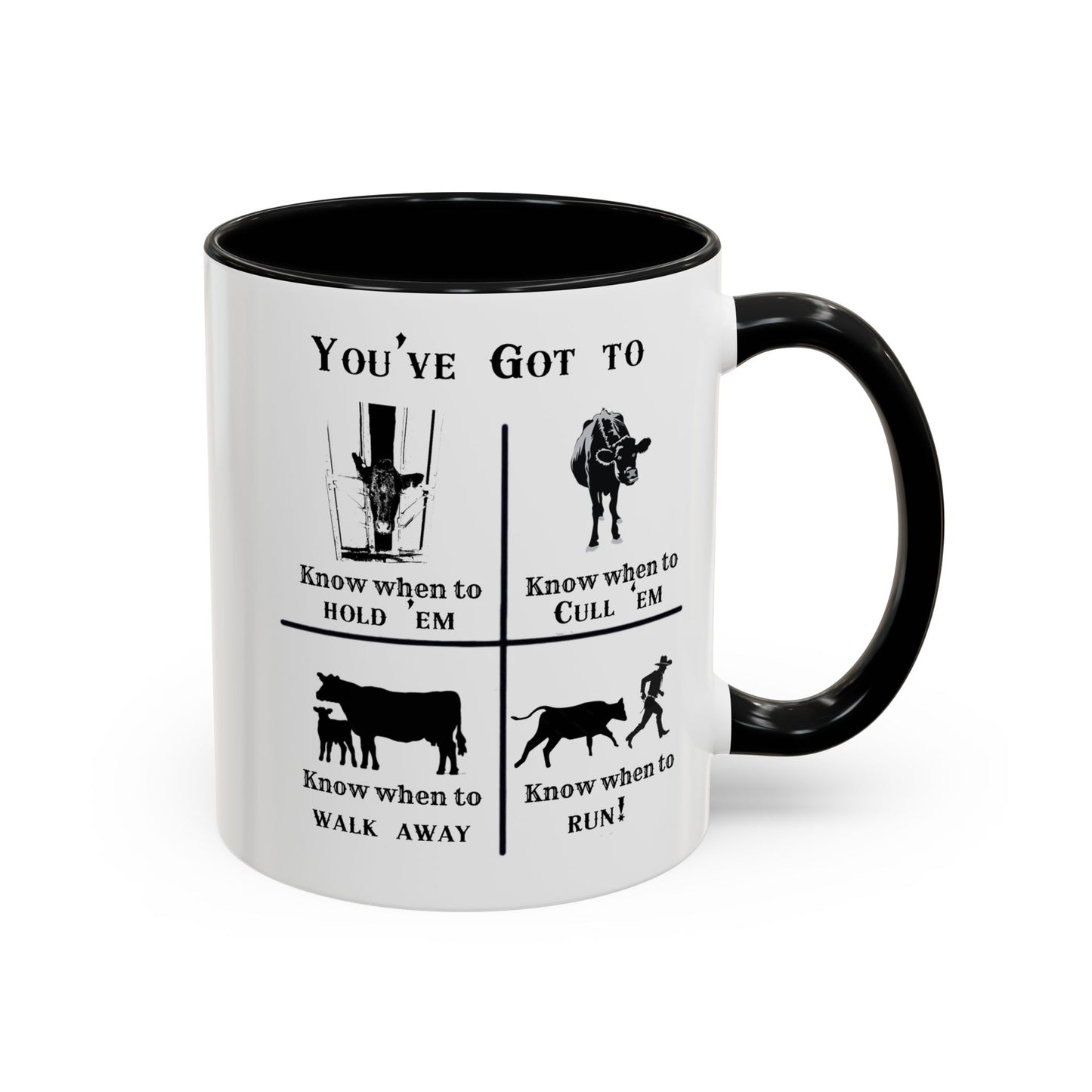 Funny Farmer Coffee Cup, Humorous Cattle Farmer Gift, Farm Life Mug, Farmer Gift, Cow Mug, Cow Lover Gift, Farmhouse Decor