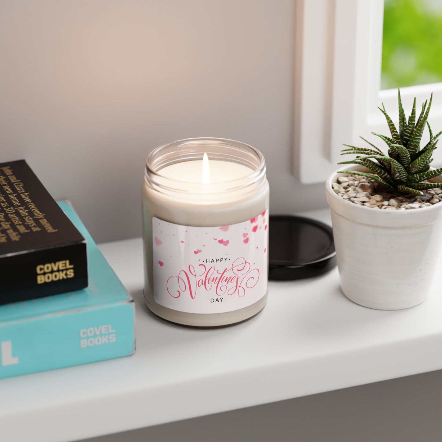 Valentine's Love Day Gift Scented Soy Candle, 9oz