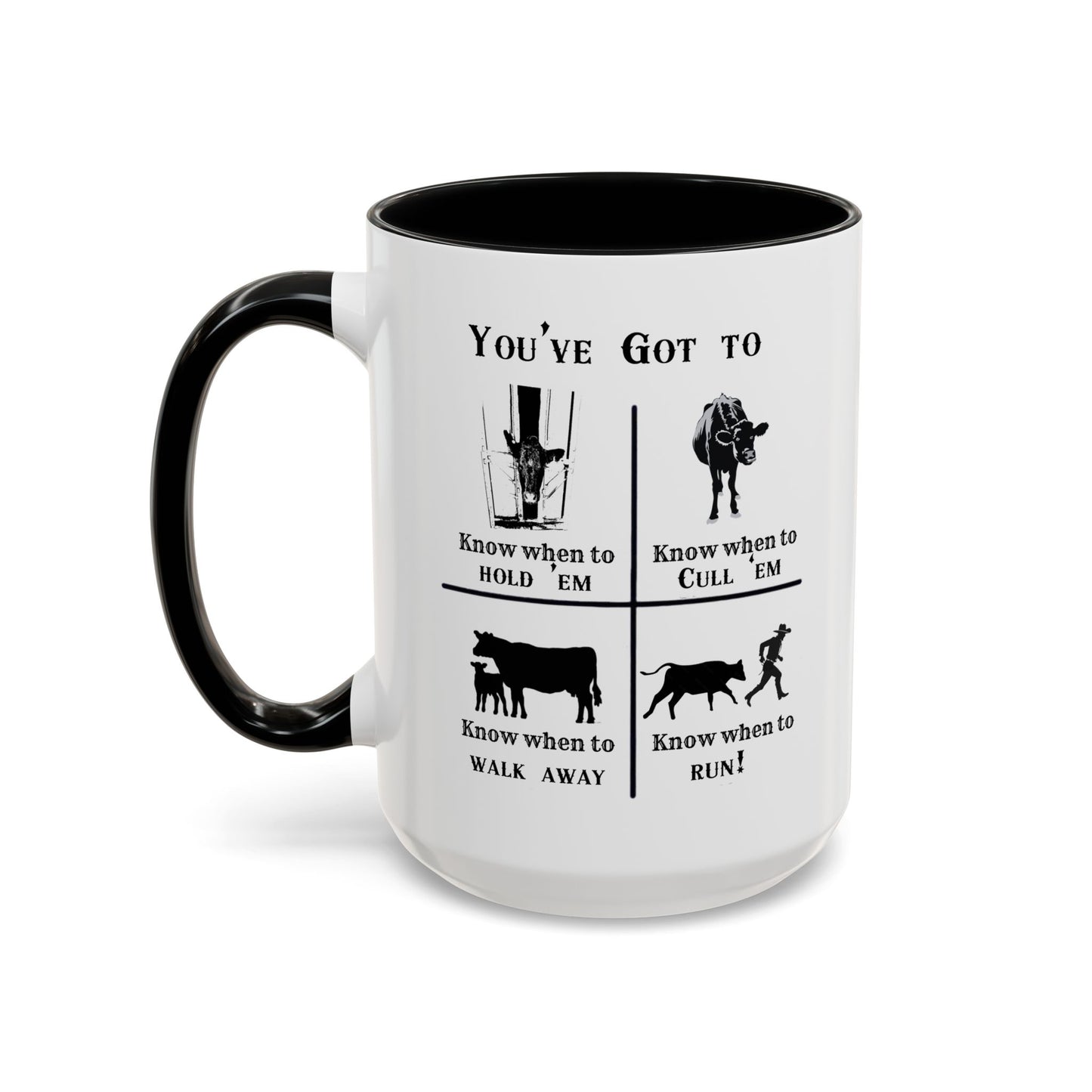 Funny Farmer Coffee Cup, Humorous Cattle Farmer Gift, Farm Life Mug, Farmer Gift, Cow Mug, Cow Lover Gift, Farmhouse Decor