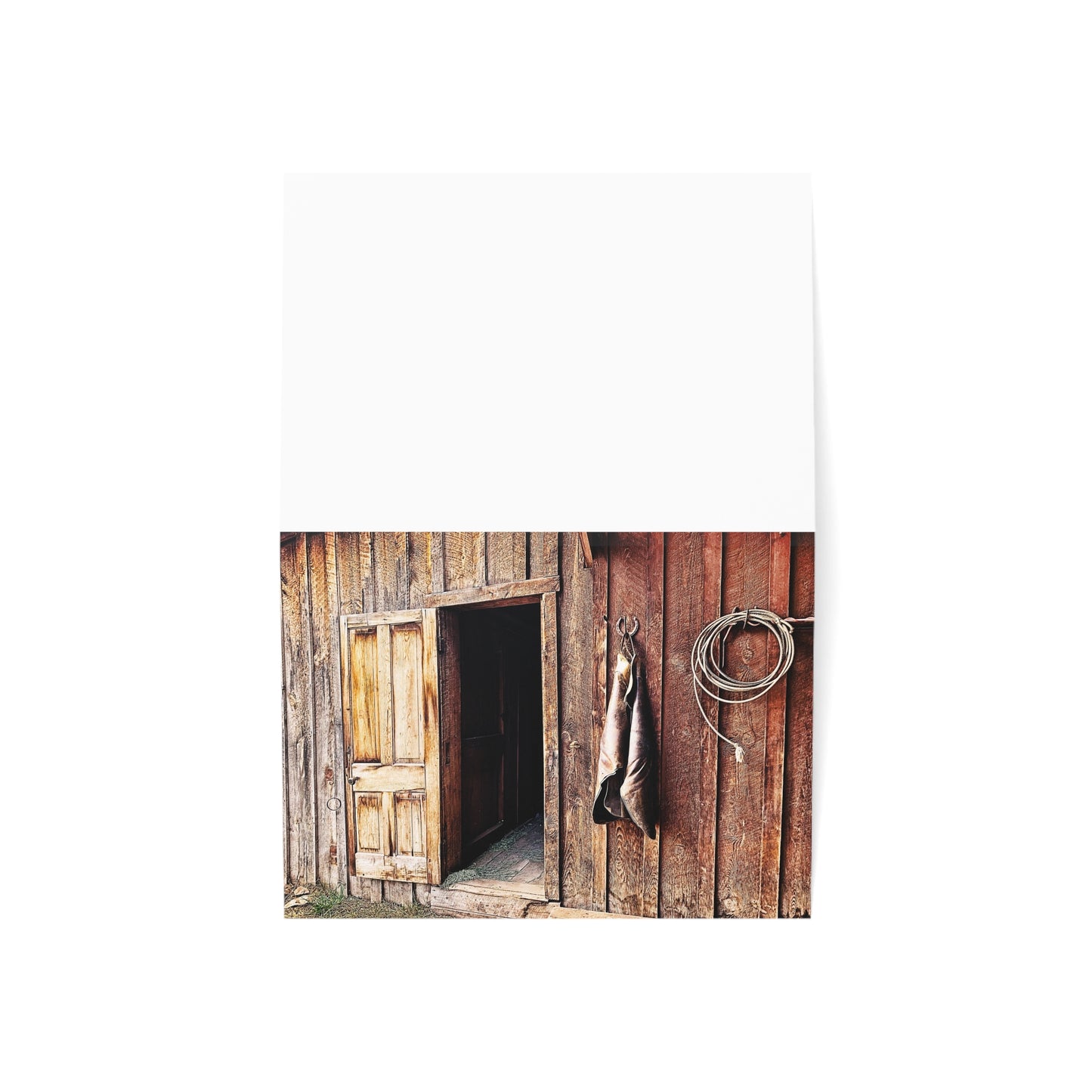 County Greeting Cards Rustic Barn Note Card Thank You Card (1, 10, 30, and 50pcs)