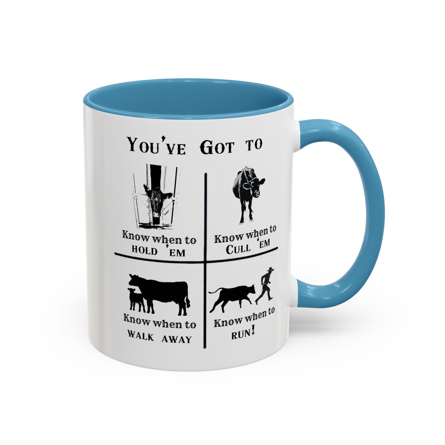 Funny Farmer Coffee Cup, Humorous Cattle Farmer Gift, Farm Life Mug, Farmer Gift, Cow Mug, Cow Lover Gift, Farmhouse Decor