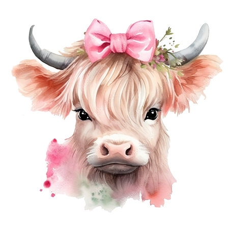 Adorable Little Heifer Onesie for Baby Girl - Farm Animal Baby Shower Gift- Farm Theme Newborn Outfit- Cow Summer Tank Top