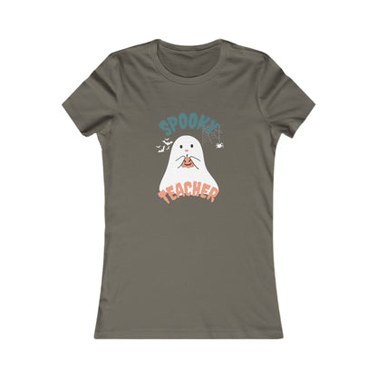 Spooky Halloween Shirt Halloween Teacher Tshirt Teacher Gift