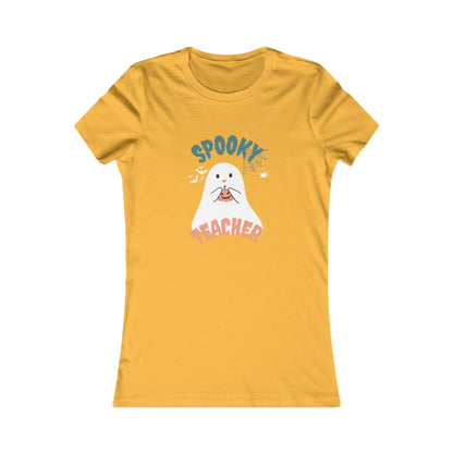 Spooky Halloween Shirt Halloween Teacher Tshirt Teacher Gift