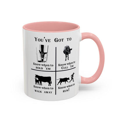 Funny Farmer Coffee Cup, Humorous Cattle Farmer Gift, Farm Life Mug, Farmer Gift, Cow Mug, Cow Lover Gift, Farmhouse Decor