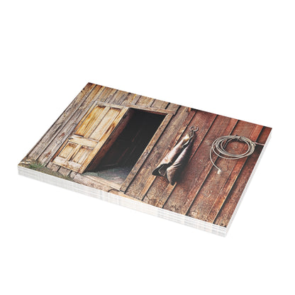 County Greeting Cards Rustic Barn Note Card Thank You Card  (1, 10, 30, and 50pcs)