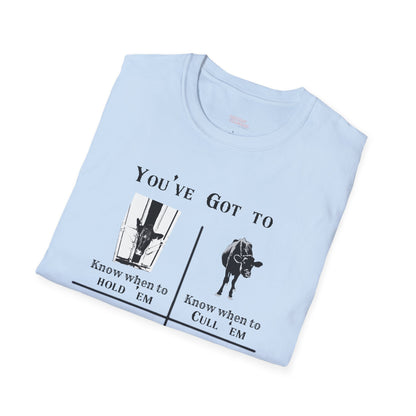 Funny Farmer Unisex T-Shirt, Humorous Cattle Farmer Tee, Funny Cow Shirt, Farm Life Shirt, Farmer Gift