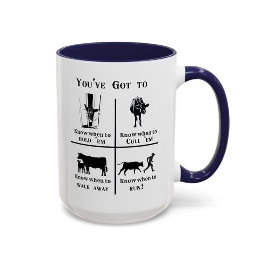 Funny Farmer Coffee Cup, Humorous Cattle Farmer Gift, Farm Life Mug, Farmer Gift, Cow Mug, Cow Lover Gift, Farmhouse Decor