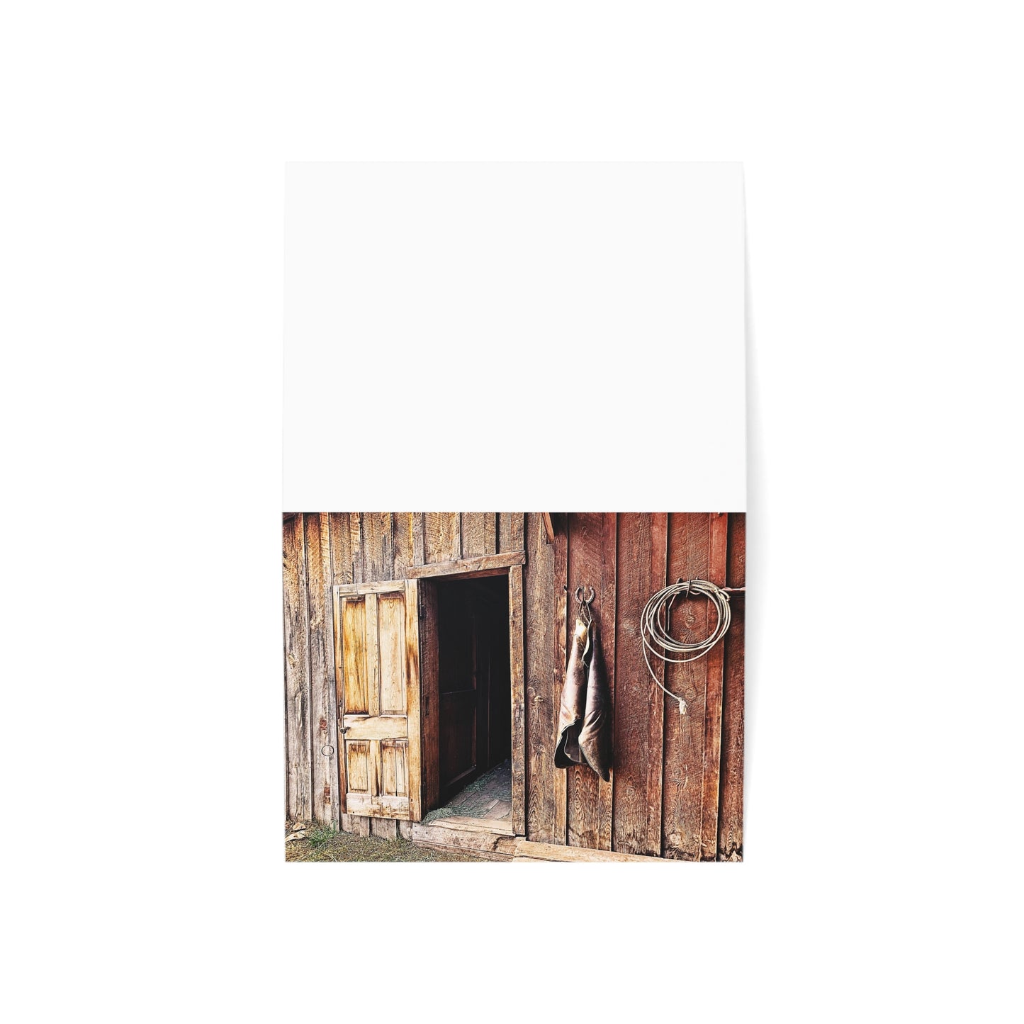 County Greeting Cards Rustic Barn Note Card Thank You Card  (1, 10, 30, and 50pcs)