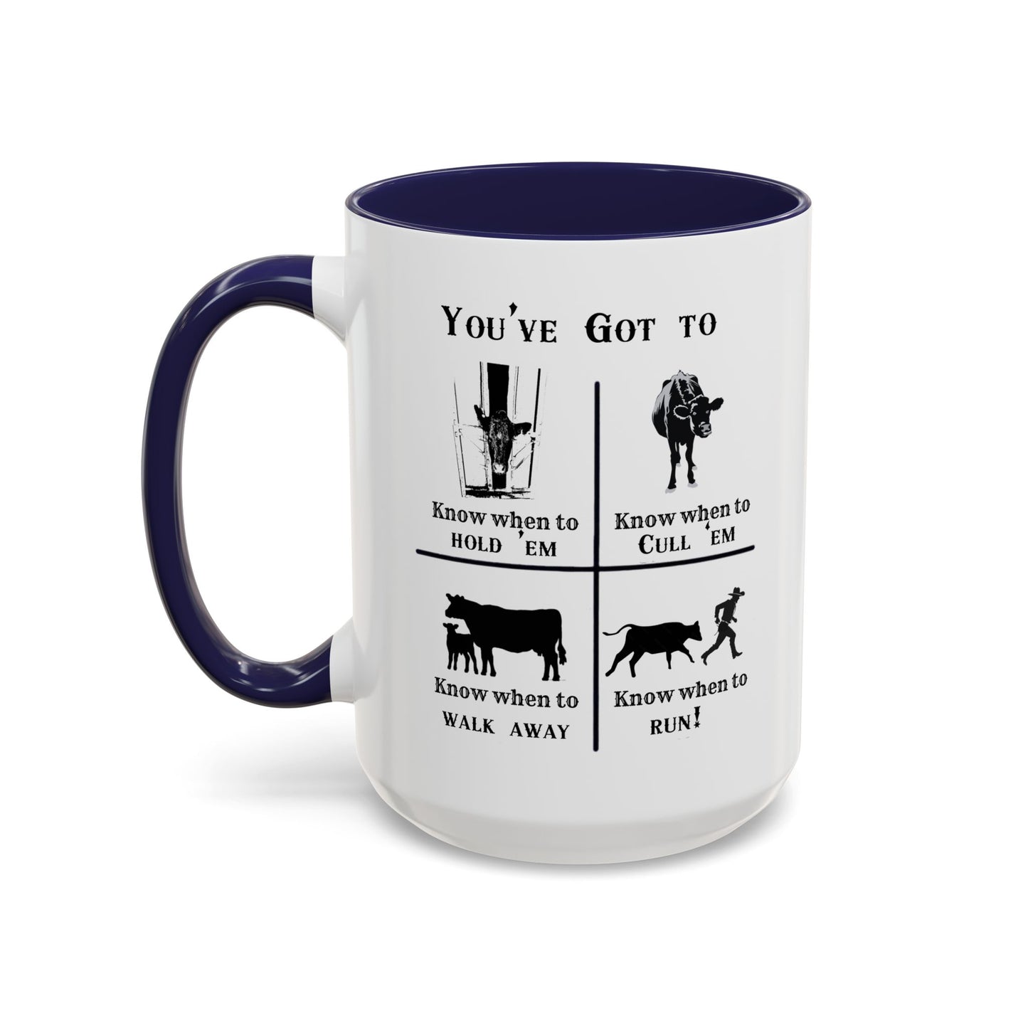 Funny Farmer Coffee Cup, Humorous Cattle Farmer Gift, Farm Life Mug, Farmer Gift, Cow Mug, Cow Lover Gift, Farmhouse Decor
