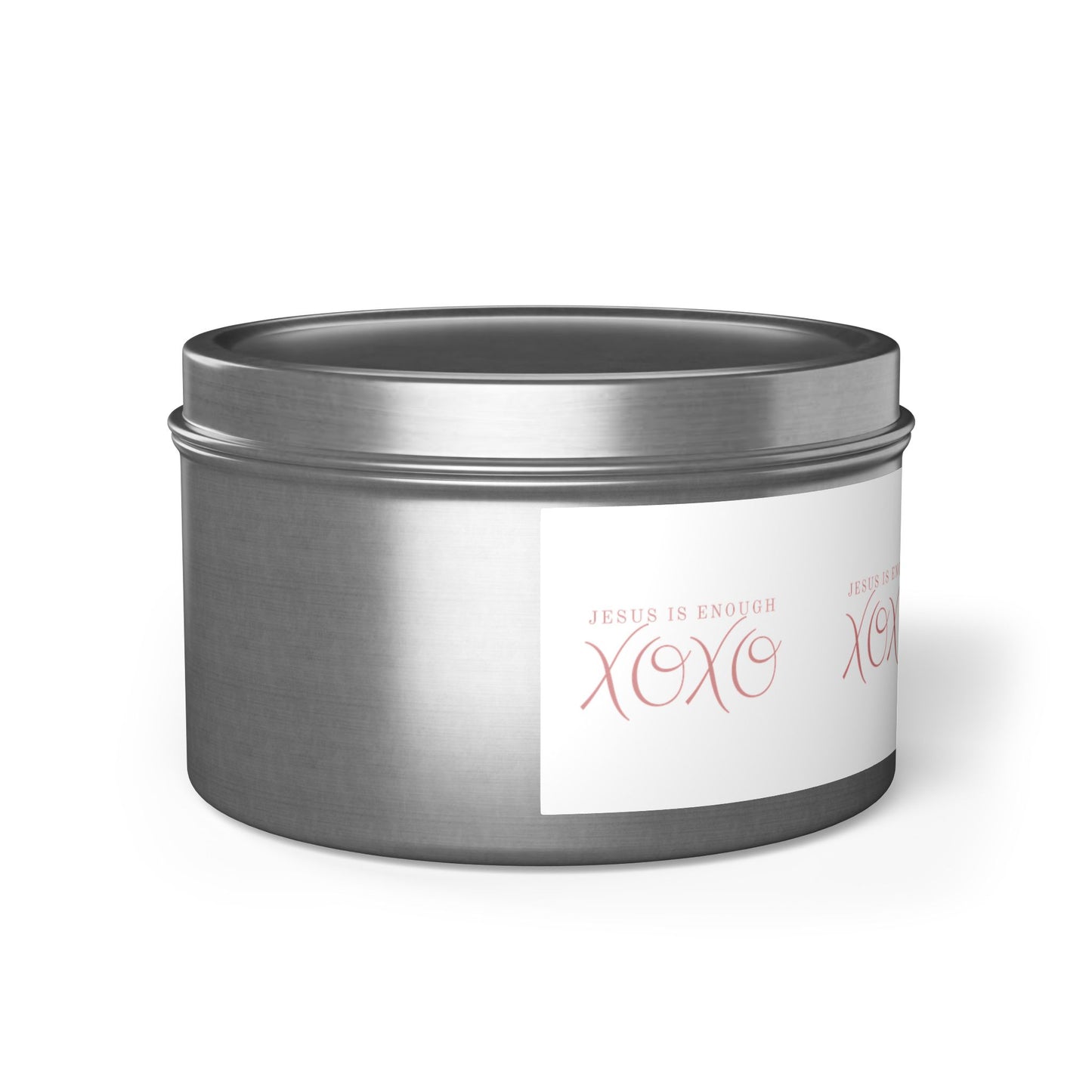 Faith Tin Soy Candle Jesus is enough gift Christian Gift