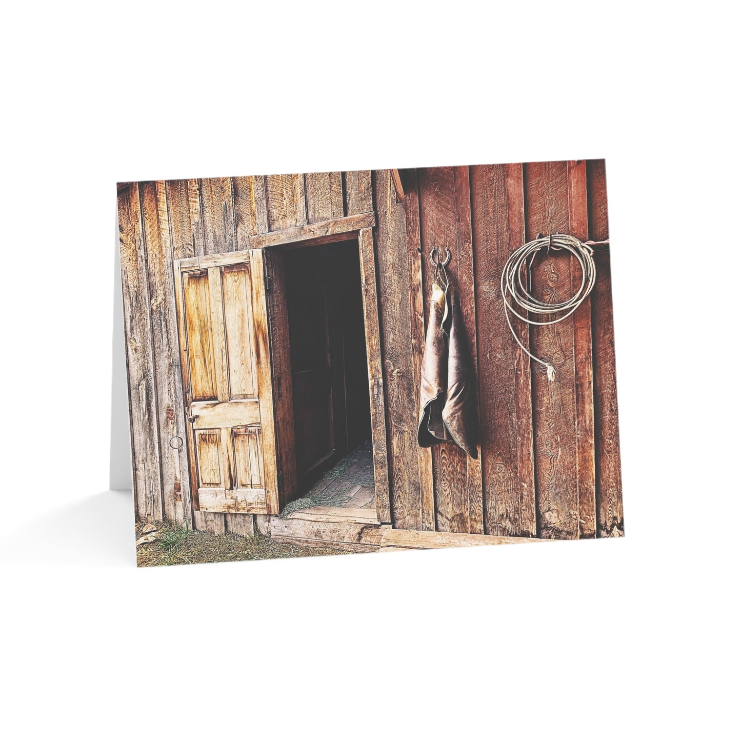 County Greeting Cards Rustic Barn Note Card Thank You Card  (1, 10, 30, and 50pcs)