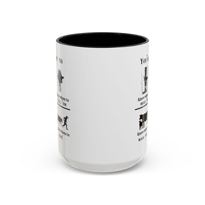 Funny Farmer Coffee Cup, Humorous Cattle Farmer Gift, Farm Life Mug, Farmer Gift, Cow Mug, Cow Lover Gift, Farmhouse Decor