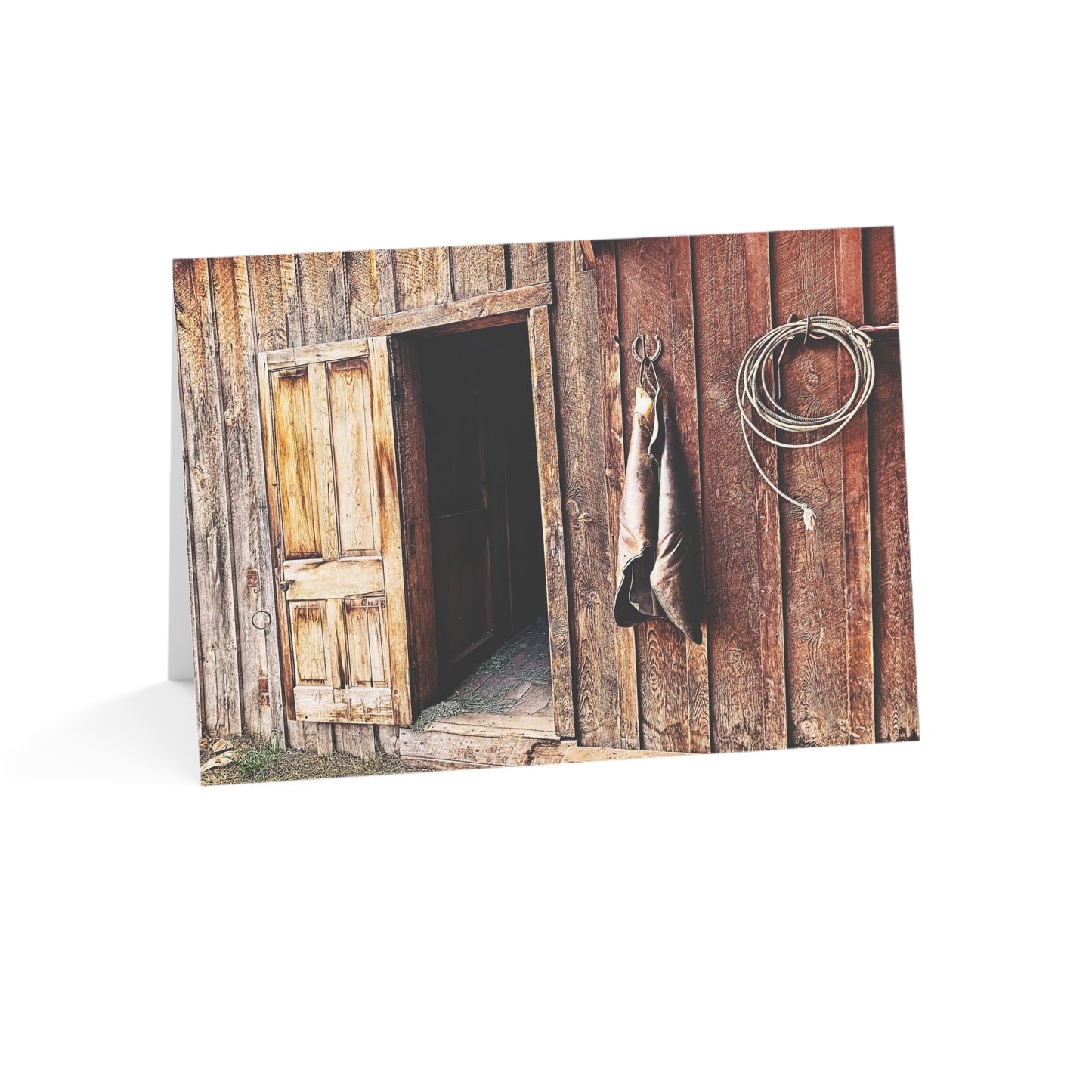 County Greeting Cards Rustic Barn Note Card Thank You Card  (1, 10, 30, and 50pcs)