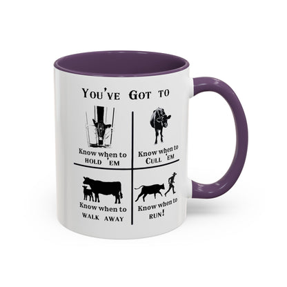 Funny Farmer Coffee Cup, Humorous Cattle Farmer Gift, Farm Life Mug, Farmer Gift, Cow Mug, Cow Lover Gift, Farmhouse Decor