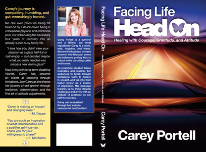 Facing Life Head On- Author Signed Book