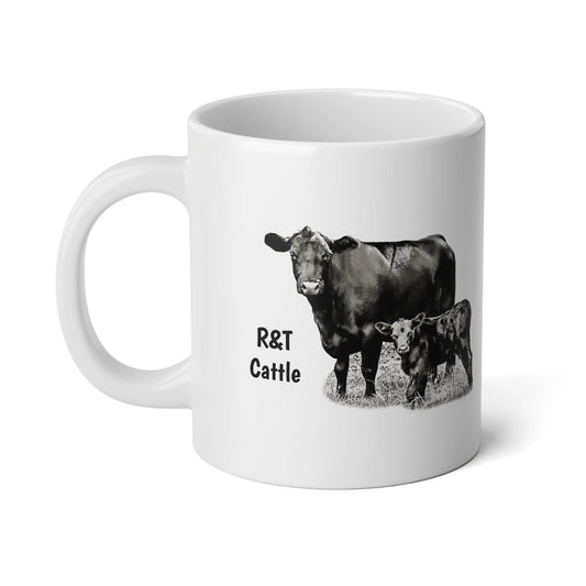 Custom Cow Ceramic Mug Personalize Farmer Gift for Coffee